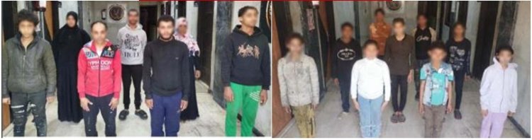 سقوط عصابات "استغلال الصغار" بالجيزة.. الأمن يحرر 12 طفلاً ويضبط 9 متهمين