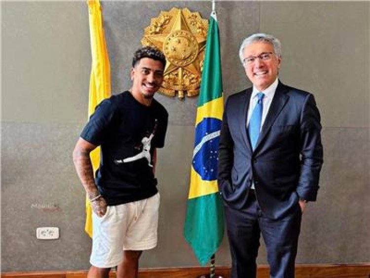 خوان بيزيرا يزور سفارة البرازيل بالقاهرة