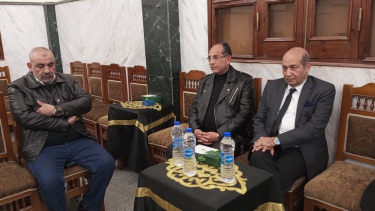 وزير الثقافة ونجوم الفن في عزاء شقيق طارق الشناوي