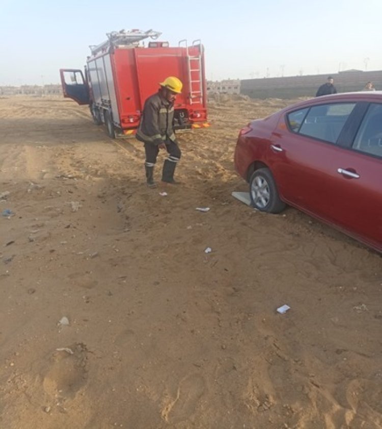 في لفتة إنسانية.. أمن القاهرة يستجيب لاستغاثات سيدة ورجل  وينقذ سيارات عالقة بالرمال