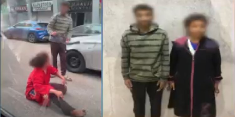 "بيتخانقوا على مسح العربيات"..القبض على متسول سحل زميلته بأحد شوارع العجوزة 