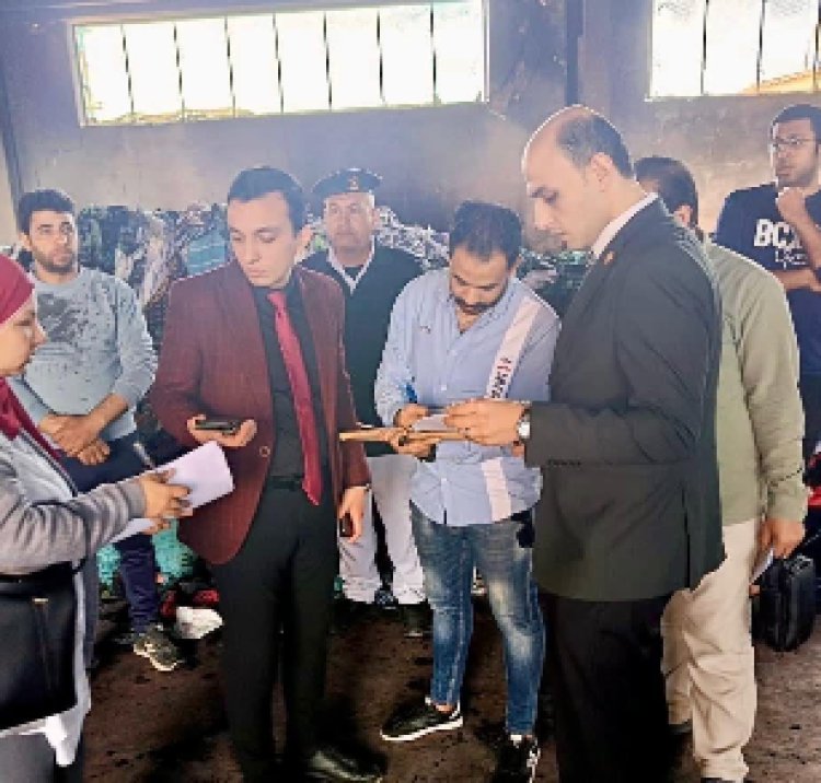 النيابة الإدارية تكشف مخالفات تراخيص بمصنع نسيج بالمحلة الكبرى عقب معاينة حريق بالدور السابع والتحقيقات مستمرة