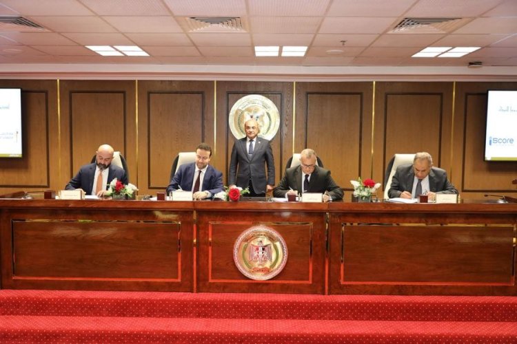 وزير العدل يشهد توقيع بروتوكول تعاون مع البنك المركزي المصري والاتصالات