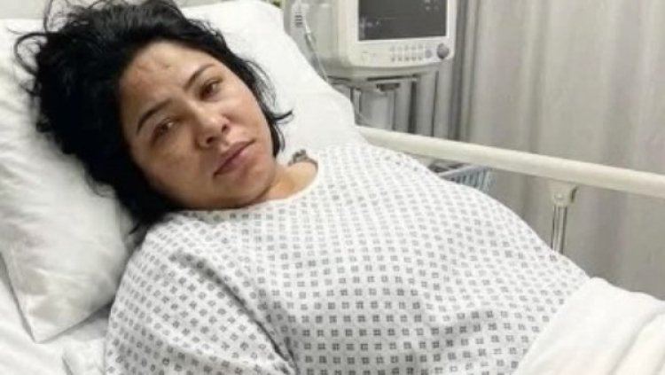 حقيقة دخول شيرين عبد الوهاب المستشفى.. والصورة المتداولة غير حقيقية
