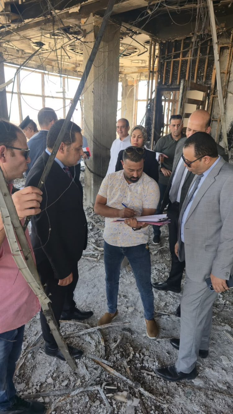 النيابة الإدارية تحقق في حريق عقار مخالف بسوهاج.. والمعاينة تكشف بناء 3 طوابق دون ترخيص