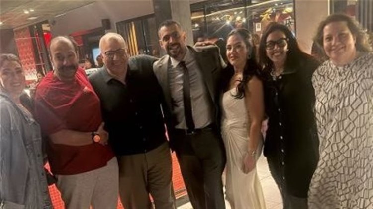 المخرج وليد الحلفاوي يحتفل بخطوبته بحضور نجوم الفن