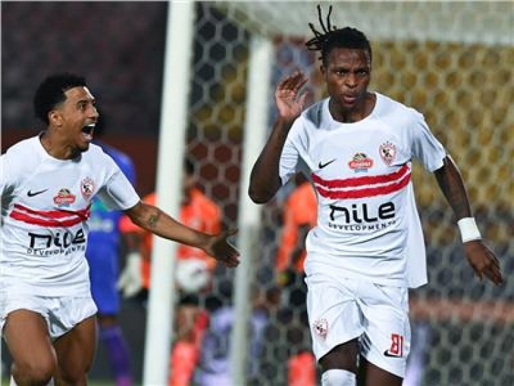 الزمالك يفوز على فاركو بهدف شيكو بانزا وينفرد بصدارة الدوري