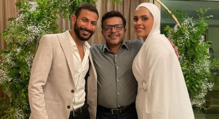 محمد هنيدي يحتفل بخطوبة ابنته في أجواء عائلية