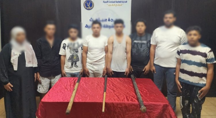 ضبط المتهمين بالاعتداء على صاحب محل في مول بالجيزة