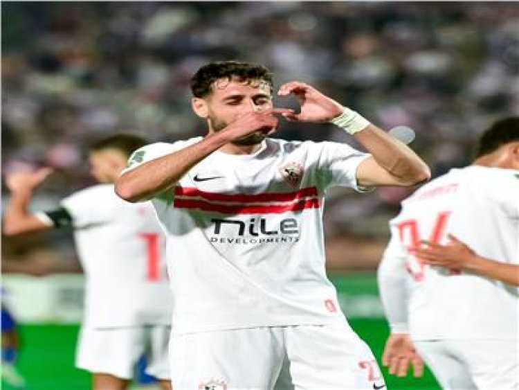 الزمالك يتقدم على أوتوهو بهدفين نظيفين في الشوط الأول