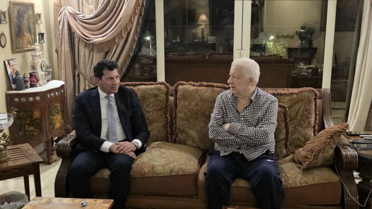 بعد زيارته في منزله.. مرتضى منصور يوجه الشكر إلى وزير الرياضة