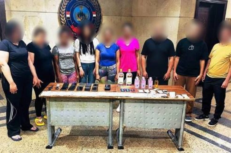 ضبط نادى صحى يستخدم لممارسة أعمال منافية للآداب فى قصر النيل 