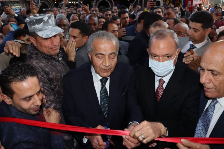 وزير التموين يفتتح معرض «أهلا رمضان» بالقليوبية