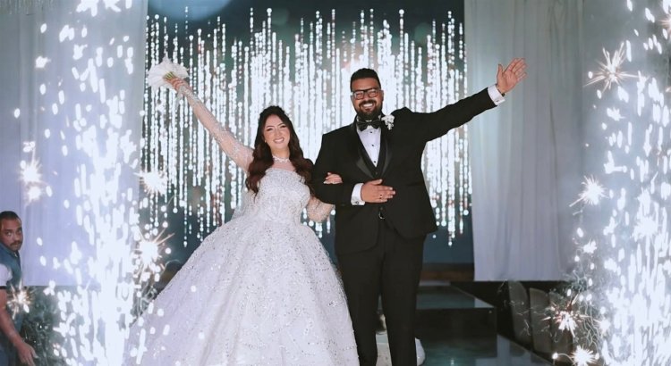 آية عبد الله تحتفل بزواجها من المخرج محمد العروسي في أجواء عائلية بسيطة