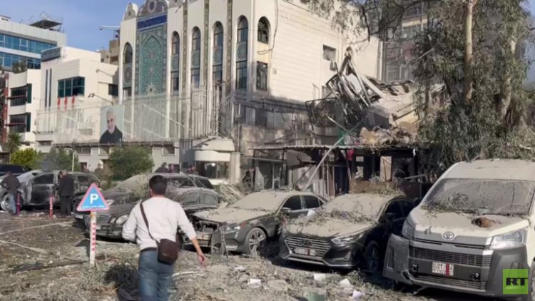 إعلام سوري: العدوان الإسرائيلي استهدف مبنى قنصلية إيران