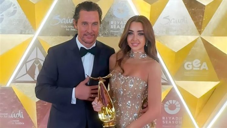 "كان مبسوط بيا أوي".. هنا الزاهد تكشف كواليس لقائها بـ ماثيو ماكونهي في Joy Awards