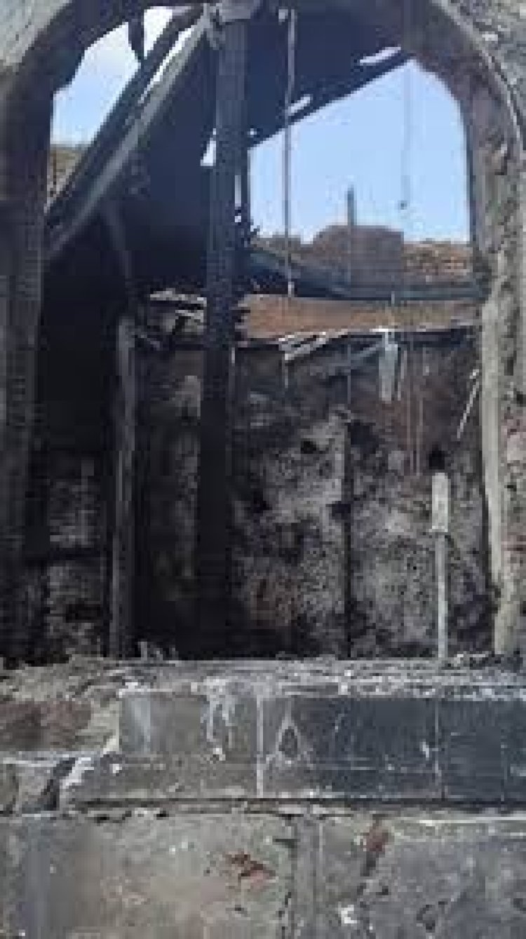 مصدر أمنى: حريق كنيسة مارجرجس بقنا سببه شمعة
