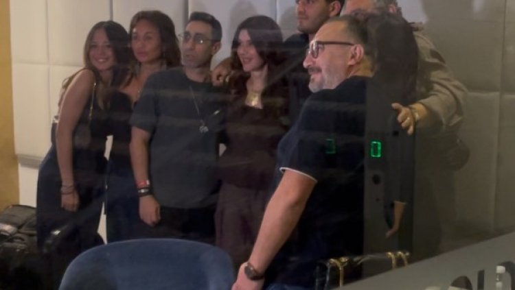 غادة عادل تحضر العرض الخاص لفيلم "فيها إيه يعني" برفقة ابنها