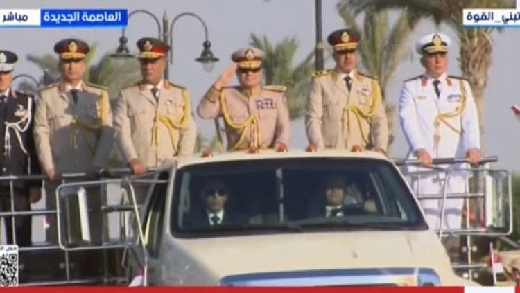 الرئيس السيسي يشاهد الفيلم التسجيلي «العبور الثالث» خلال افتتاح مقر القيادة الاستراتيجية
