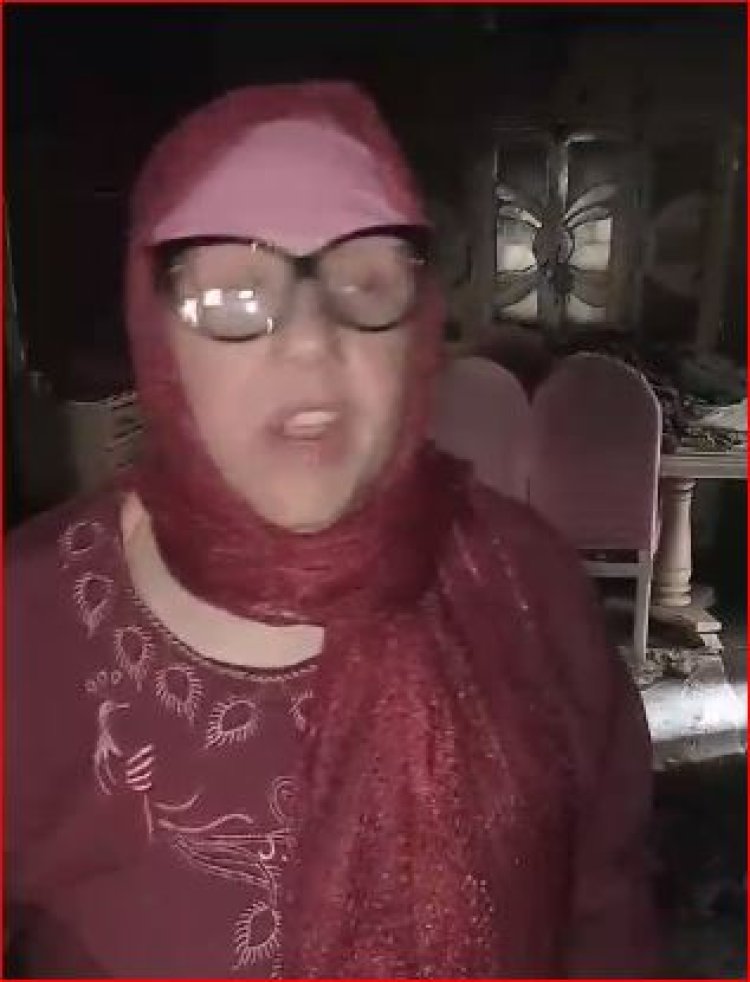 جهاز بنتي اتحرق.. متضرره من حريق أستوديو الأهرام تطالب مصطفى شعبان بتعويضها