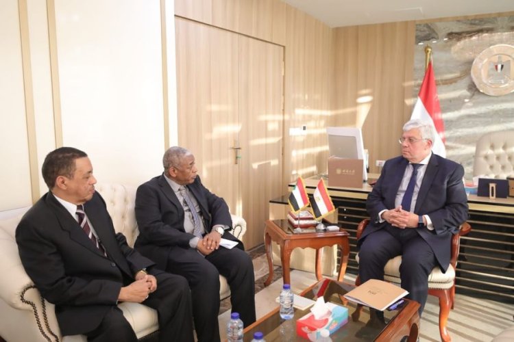 وزير التعليم العالي يلتقي السفير السوداني بالقاهرة