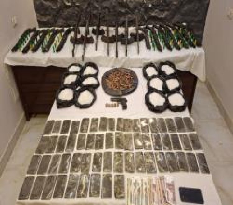 ضبط بؤر إجرامية في عدة محافظات ومصرع عنصر شديد الخطورة بأسيوط بقيمة 102 مليون جنيه