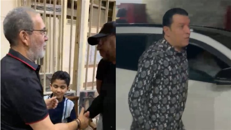 نجوم الفن والإعلام يساندون هاني عبدالكريم في عزاء والده بمسجد الحامدية الشاذلية