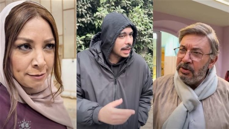 على طريقة احمد رمزي.. أبطال فخر الدلتا يشاركونه  في تقديم الإعلان الشعبي