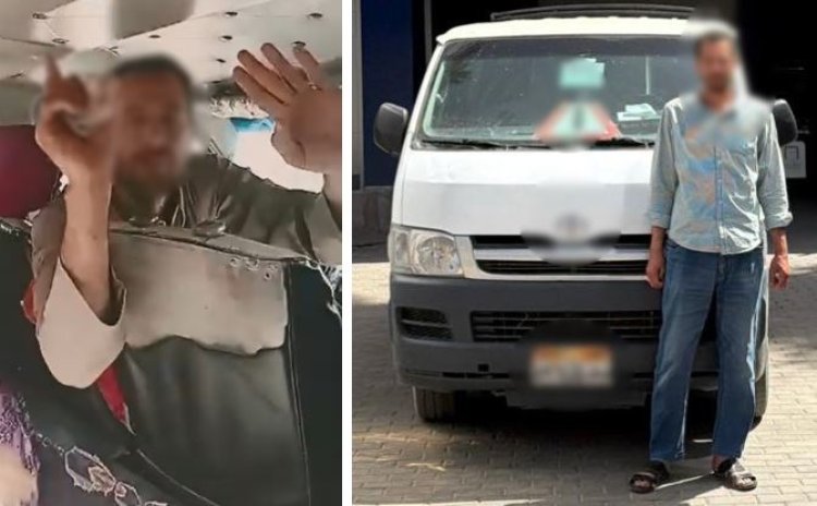 ضبط سائق ميكروباص تقاضى أجرة زائدة بالبحيرة بعد فيديو متداول