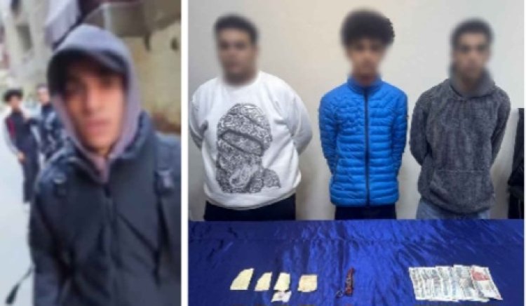 القبض على 3 لصوص لسرقة أجنبي  وتعدى عليها بالجيزة 