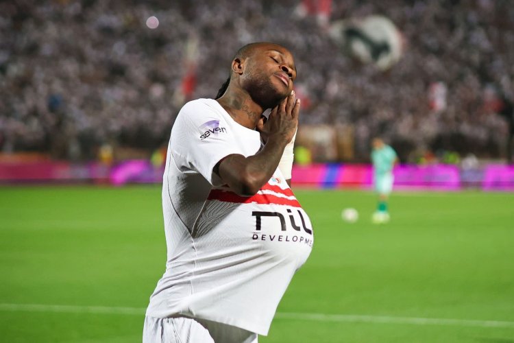 وصول شيكوبانزا إلى القاهرة للانتظام في تدريبات الزمالك