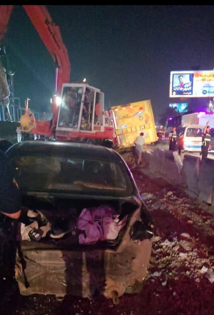 القبض على السائق المتهم بواقعة حادث الطريق الدائري بالبساتين