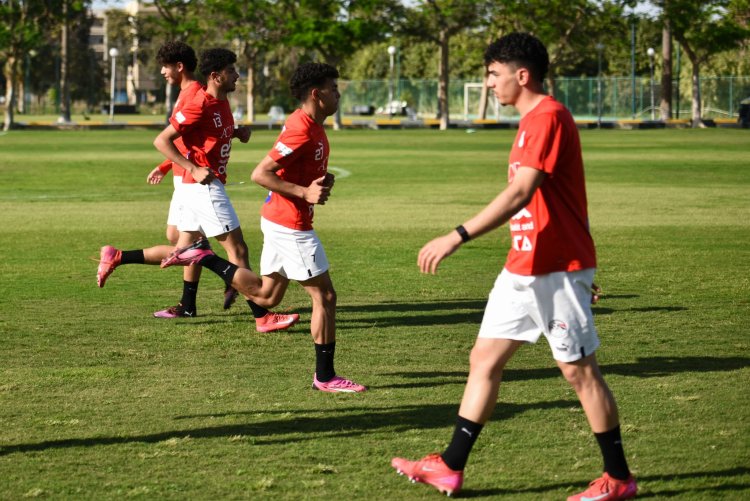 منتخب الشباب يبدأ الاستعداد لمواجهة غانا في ربع نهائي أمم إفريقيا