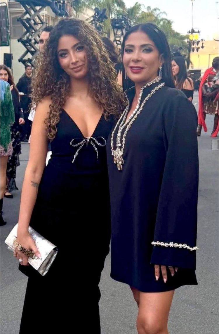 لي لي ابنة منى زكي وأحمد حلمي تخطف الأنظار في حفل Vogue World بلوس أنجلوس
