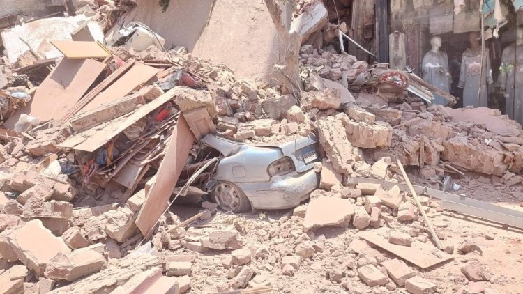 تفاصيل جديدة في واقعة انهيار عقار شبرا مصر 