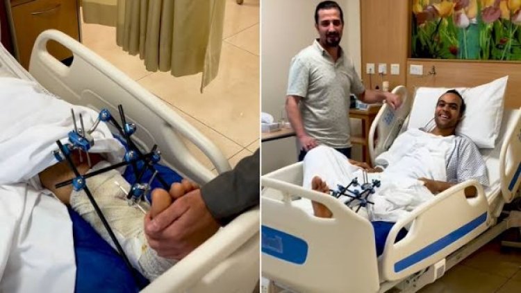 العثور على ساق شاب مصري في خليج العقبة وإعادة زراعتها بعد حادث مروع