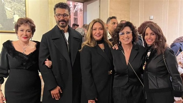 ليلى علوي ويسرا وخالد النبوي ولبلبة يشاركون في احتفالية مئوية يوسف شاهين