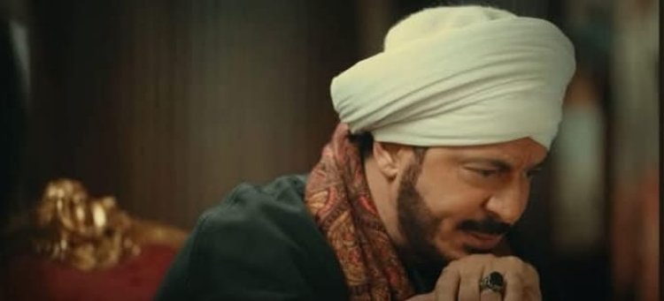 مسلسل حكيم باشا الحلقة 18.. مصطفى شعبان يستمع إلى نصائح والده