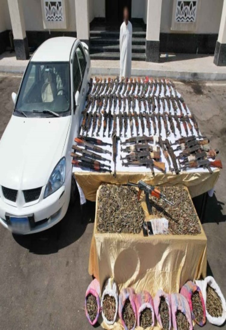 مصرع عنصرين شديدي الخطورة وضبط كميات من المخدرات والأسلحة بقيمة 90 مليون جنيه 