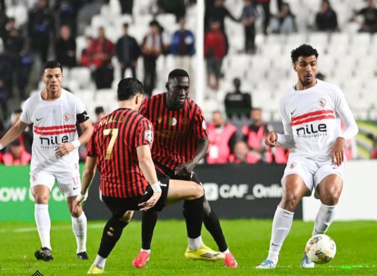 بعد مباراة دراماتيكية.. اتحاد العاصمة يفوز على الزمالك بهدف في ذهاب نهائي الكونفدرالية