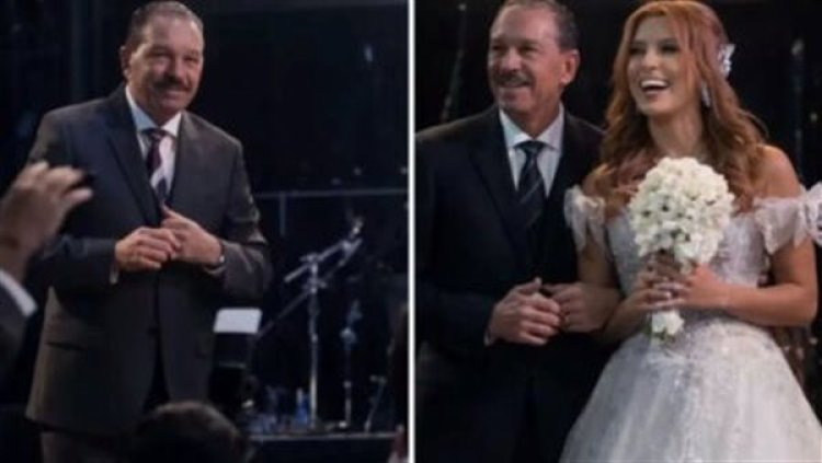 وفاة والد الفنانة الجزائرية أمل بوشوشة