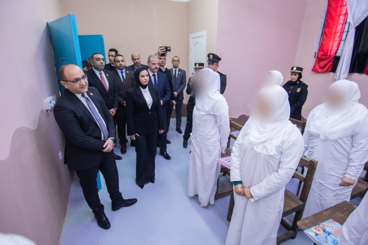 النيابة العامة تُجري تفتيشًا لمركز إصلاح وتأهيل المنيا 3 (صور)