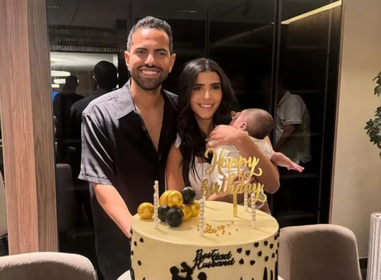 بعد إصابته بشرخ في الجمجمة.. ريم سامي تطمئن الجمهور على تحسن حالة نجلها