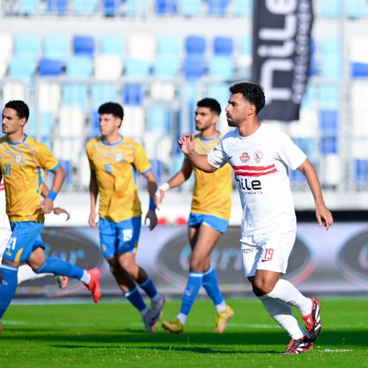 عبدالله السعيد يحصد جائزة رجل مباراة الزمالك والإسماعيلي