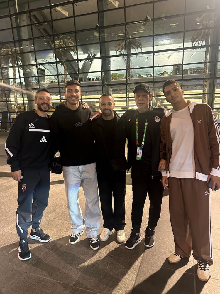 رباعي الأهلي ينضم إلى بعثة منتخب مصر المشارك في كأس العرب