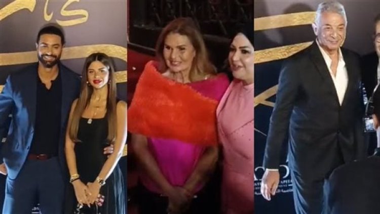 أبرزهم يسرا ومحمود حميدة ورامي إمام..  نجوم الفن في افتتاح مسرحية  أم كلثوم