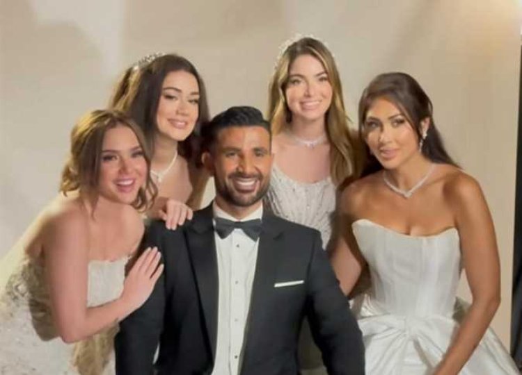 أحمد سعد مع رنا رئيس وإنجي كيوان وهاجر السراج وبسنت أبوباشا في عمل جديد