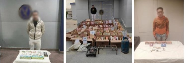 الأمن العام: ضبط 59 قضية ألعاب نارية بمضبوطات بلغت 1,5 مليون قطعة  متنوعة