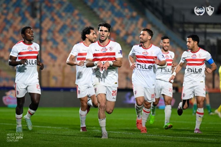 أحمد سيد زيزو يحصد جائزة أفضل لاعب بمباراة الزمالك والاتحاد