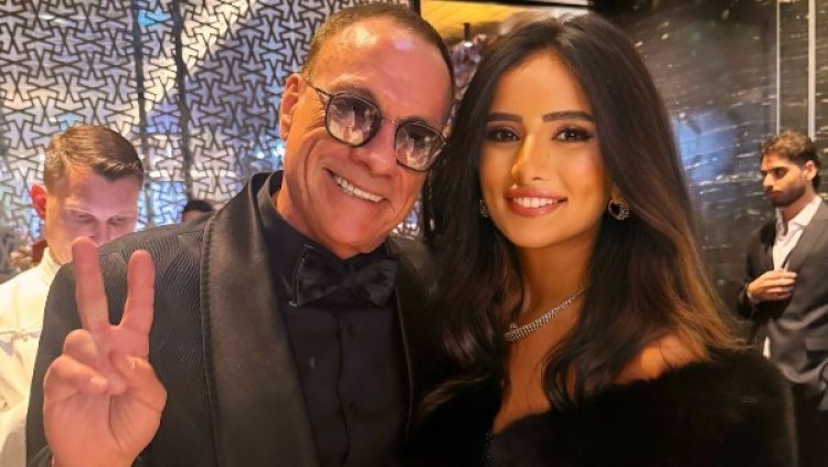 زينة تخطف الأنظار في دبي بلقاء فان دام وجولة داخل متحف مدام توسو